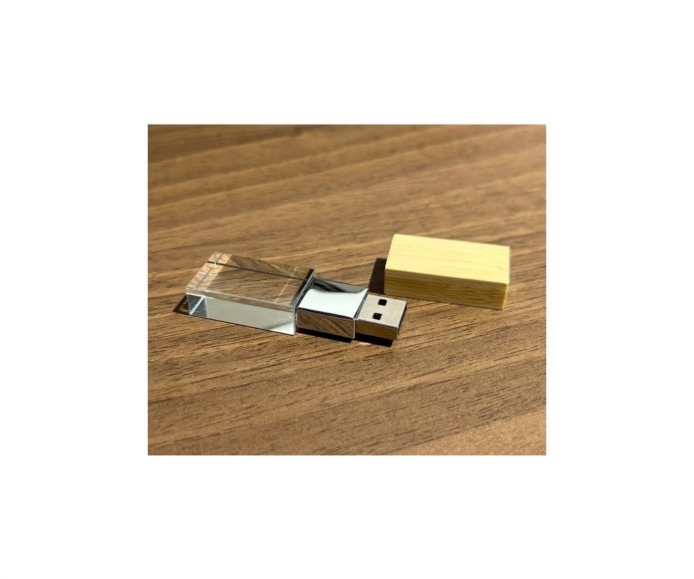 【新発売】高級感と温もりを感じる「木製×アクリルUSBメモリ」- wood memory -
