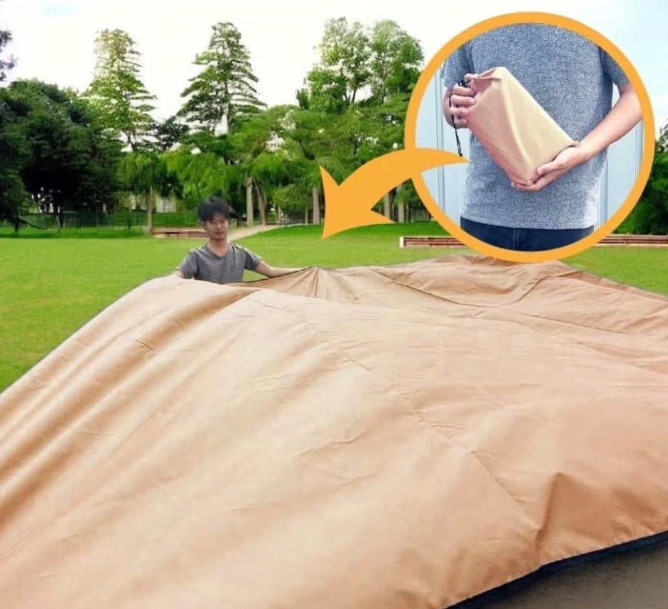 【なんと3m×2.9m！】さらにどデカくパワーアップした『ドデカレジャーシート』