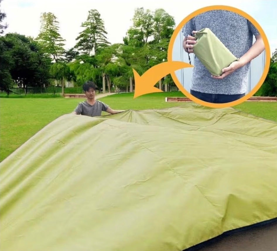 【なんと3m×2.9m！】さらにどデカくパワーアップした『ドデカレジャーシート』